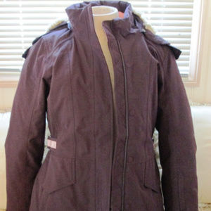 Rare! North Face Tremaya Purple Crop Jckt Sz M